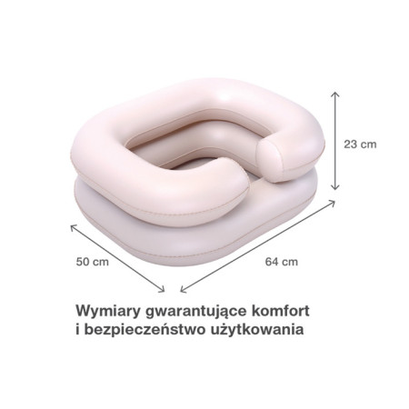 Basen do mycia głowy z prysznicem. PREMIUM SET