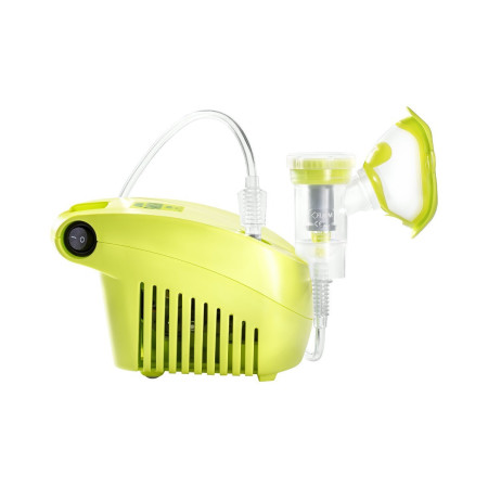 Inhalator tłokowy  FAMILINO BY FLAEM z dożywotnią gwarancją dla całej rodziny