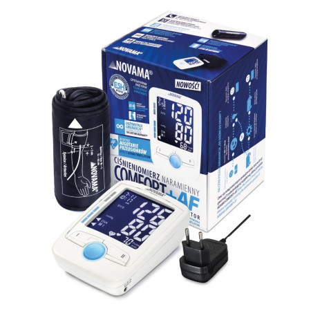 NOVAMA COMFORT+ AF IHB Ciśnieniomierz naramienny z wykrywaniem migotania i arytmii